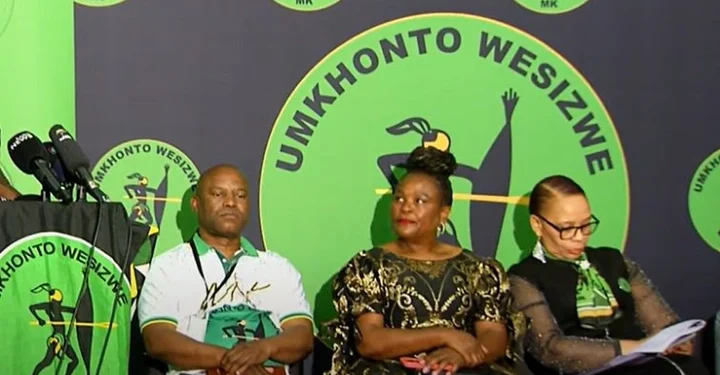 uMkhonto weSizwe Party Members Protest Leadership “Parachuting” in Johannesburg