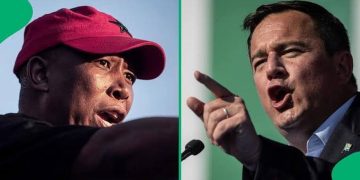 John Steenhuisen Under Fire This Morning as EFF Malema Vows To Exposes His Illegal actions