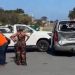 Video | Shocking Road Rage Incident Caught on Camera as Bakkie Driver Crushes Car in Parking Lot