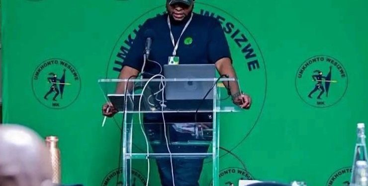 MK Party Floyd Shivambu Promises to Fight for Land and Economic Rights of Bantu South Africans