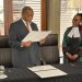 Gwede Mantashe Sworn in as Acting President