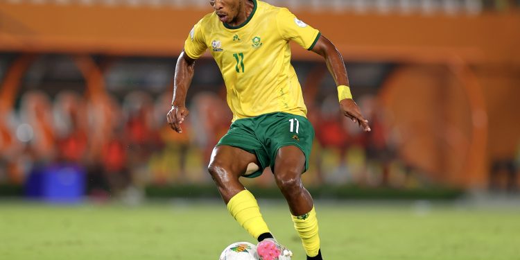 Bafana Bafana Star Themba Zwane Suffers Severe Achilles Injury, AFCON Hopes in Jeopardy