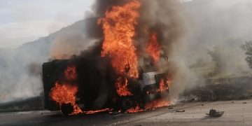 N11 Highway Closed After Brazen Cash-in-Transit Heist Leaves Guard Trapped in Burning Van