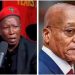 EFF Leader Julius Malema Vows to Confront Zuma’s Influence, Declares No Fear of Former President