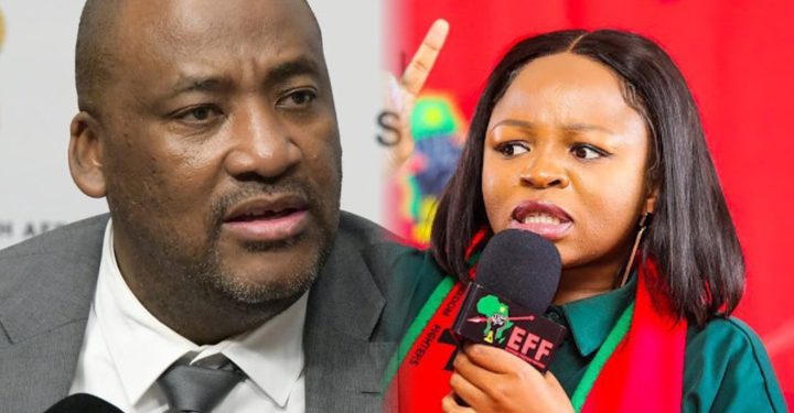 EFF’s Naledi Chirwa Slams Gayton McKenzie as “Convicted Thug” in Heated Exchange Over Illegal Miners