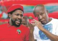 Emotional Moment Between Julius Malema and Mbuyiseni Ndlozi Highlights Enduring Friendship Amid Political Shifts