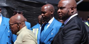 Jacob Zuma, Floyd Shivambu, and Vuyo Zungula Join Forces at TACC Thanksgiving Day Celebration