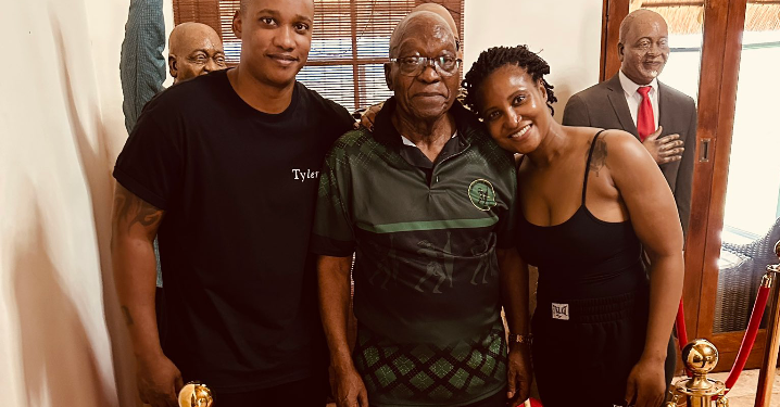 Jacob Zuma Holds Private Meeting with Duduzile and Duduzane at Nkandla