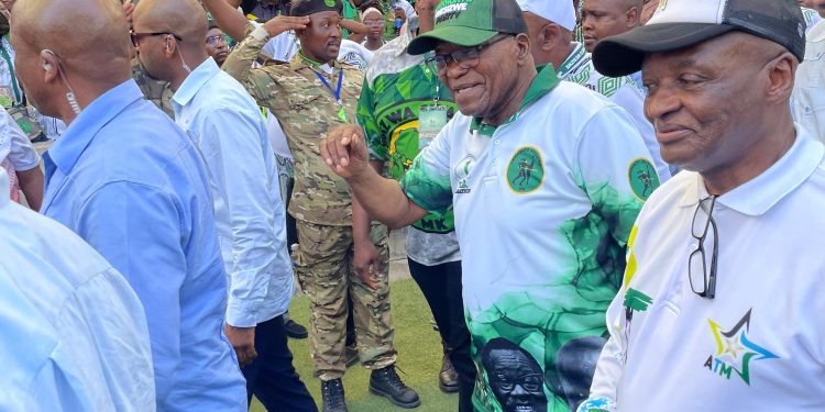 Moses Mabhida Stadium Comes Alive as Jacob Zuma Leads MK Party Celebration