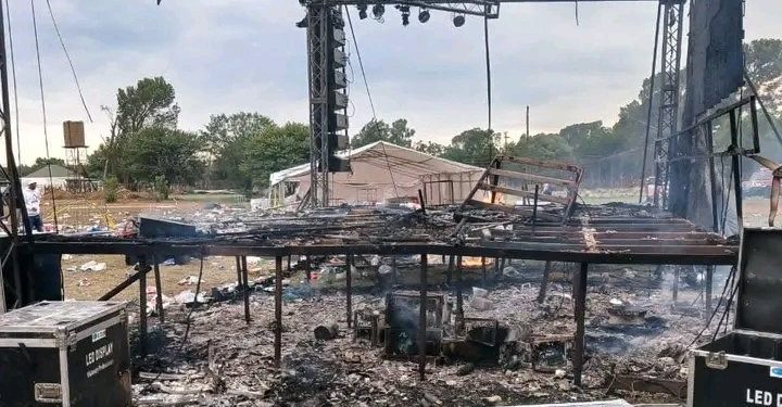 Makhadzi Breaks Silence on Makwassie Stage-Burning Incident, Cites Promoter Dispute