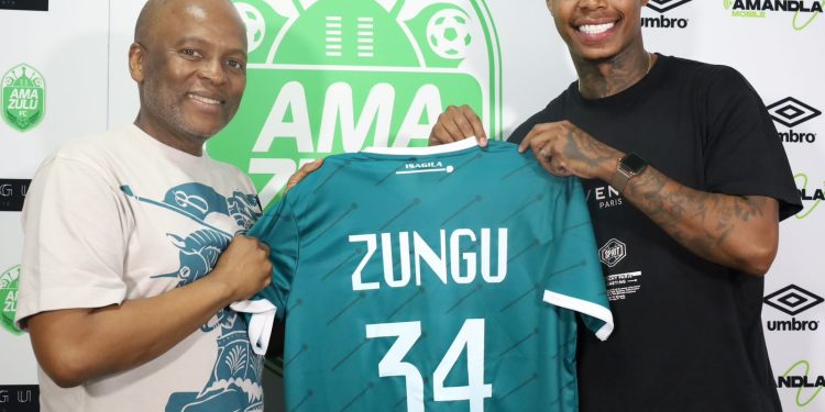 AmaZulu FC Sign Bongani Zungu on Free Transfer