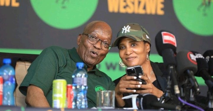 Duduzile Zuma Declares “Unbeatable” Stance Amid Ongoing Feud Between Jacob Zuma and Julius Malema
