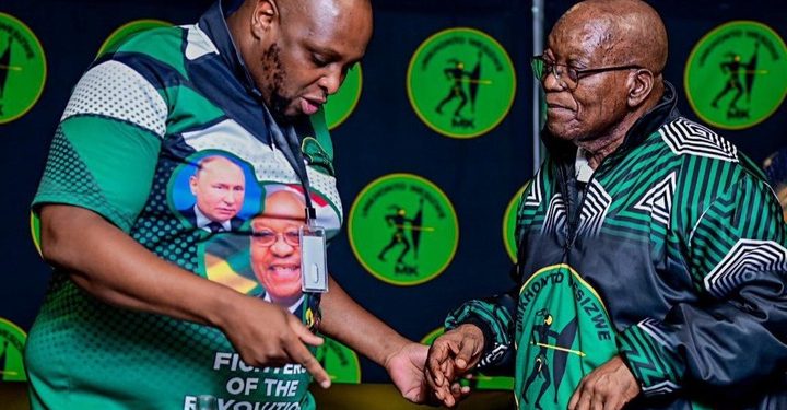 EFF’s Mgcini Tshwaku Slams Zuma’s MKP as a “Defeated ANC RET Faction”