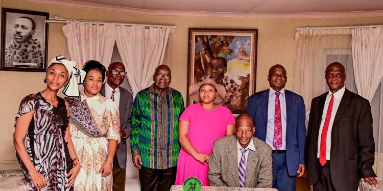 Jacob Zuma Honors Bapedi Sovereign, Reaffirms MK Party’s Support for Traditional Leadership