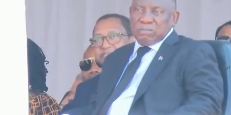 Ramaphosa’s Expression at Mozambican Inauguration Sparks Speculation