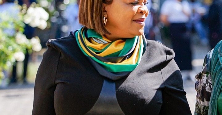 Nomvula Mokonyane’s Fashion Choice Sparks Conversation at ANC-NEC Meeting