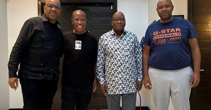 Alleged Meeting Between Zuma and Malema Sparks Merger Speculation After Claims of Abrupt Ending
