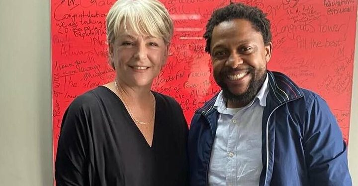 Mbuyiseni Ndlozi Reunites with Tracy Going in Heartwarming Radio Interview