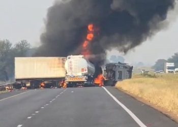 4 Dead, 9 Injured in Fiery N1 Crash Between Bus and Fuel Tanker in Limpopo