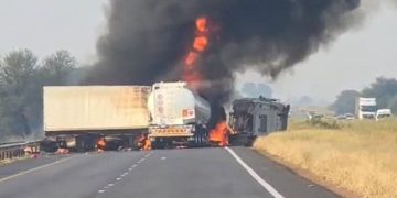 4 Dead, 9 Injured in Fiery N1 Crash Between Bus and Fuel Tanker in Limpopo
