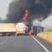 4 Dead, 9 Injured in Fiery N1 Crash Between Bus and Fuel Tanker in Limpopo
