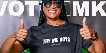 “Try Me Boys”: Duduzile Zuma Sparks Political Debate with Provocative T-Shirt Featuring Malema’s Slogan