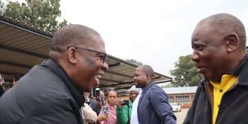 Gauteng Premier Shares Photos of President Ramaphosa Engaging With ANC Branch