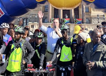 LIVE | WELCOMING OF TRIO CYCLES FROM LIMPOPO TO CAPE TOWN – Gauta BMX, Karabo and Maxwell