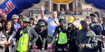 LIVE | WELCOMING OF TRIO CYCLES FROM LIMPOPO TO CAPE TOWN – Gauta BMX, Karabo and Maxwell