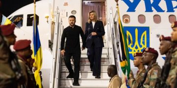 Zelensky Arrives in South Africa Amid Planned MK Party Protest