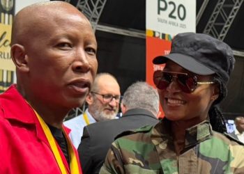 “Malema and Duduzile Zuma’s Intense Exchange Steals Spotlight During Budget Debate”