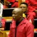 National Assembly Deputy Speaker to Refer EFF MPs’ Conduct to Speaker After Disruptions