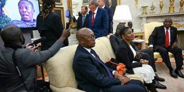 Oval Office Gesture Sparks Debate in South Africa