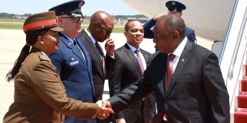 South African President Arrives in Washington to Mend Ties and Strengthen Trade Relations