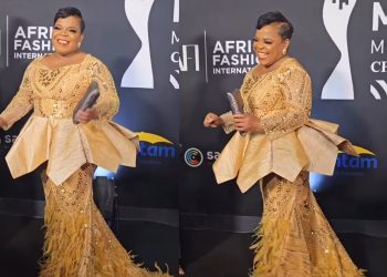 Gospel Icon Dr Rebecca Malope Stuns in Gold at 2025 Metro FM Awards