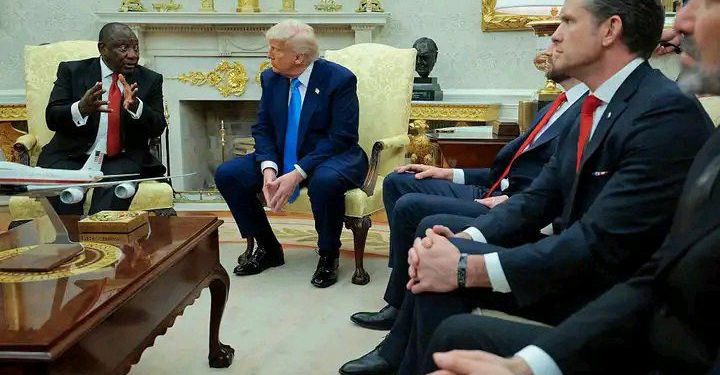 EFF Leader Julius Malema Sparks Controversy After Trump’s White House Remarks