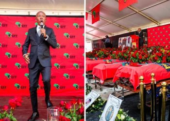 Malema Faces Backlash for Singing “Kill The Boer” at EFF Members’ Funeral