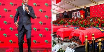 Malema Faces Backlash for Singing “Kill The Boer” at EFF Members’ Funeral