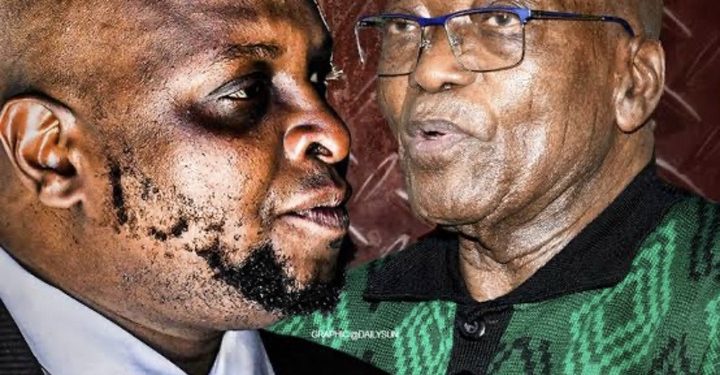 Zuma Dumps Shivambu, Declares Him “Irrelevant” to MK Party’s Future