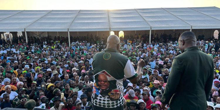 Jacob Zuma Draws Thousands in KwaMaphumulo, Criticizes Leadership in Fiery MK Party Speech