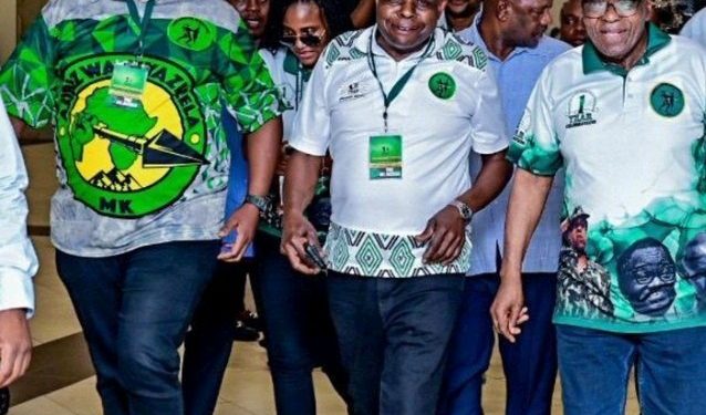 Zuma Storms Luthuli House With 60 Miners In Search Of Mantashe Who Allegedly Owes Them R40 Million