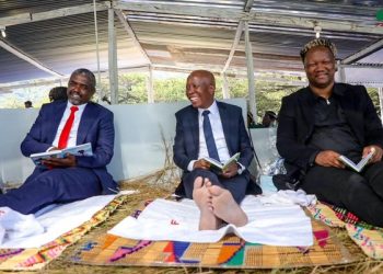 EFF Leaders Attend Shembe Church Service in Nongoma in Cultural Outreach