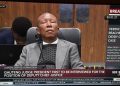 “Malema’s Closed Eyes Spark Debate During Judicial Interview”