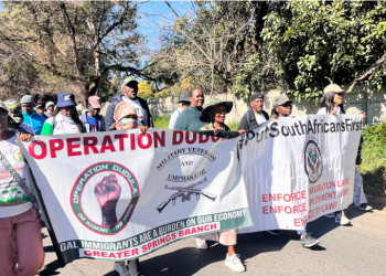 Operation Dudula Plans National Shutdown Over Government’s SAPS Deployment Threat