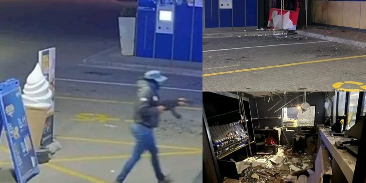 ATM Bombing and Shoot-Out at Sasol Filling Station in Standerton