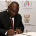 President Ramaphosa Signs Stricter Law on Political Party Funding