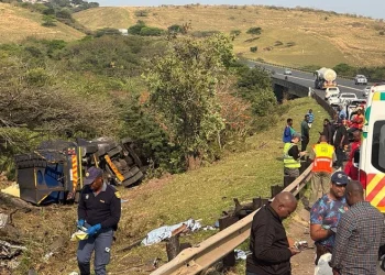 Five Killed in Truck and Car Crash on N2 in KwaZulu-Natal