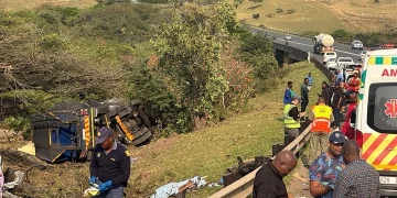 Five Killed in Truck and Car Crash on N2 in KwaZulu-Natal