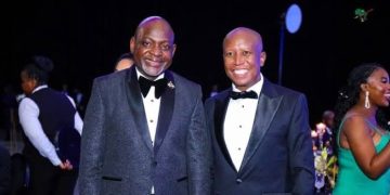 Julius Malema and Collen Mashawana Together Sparks Public Interest
