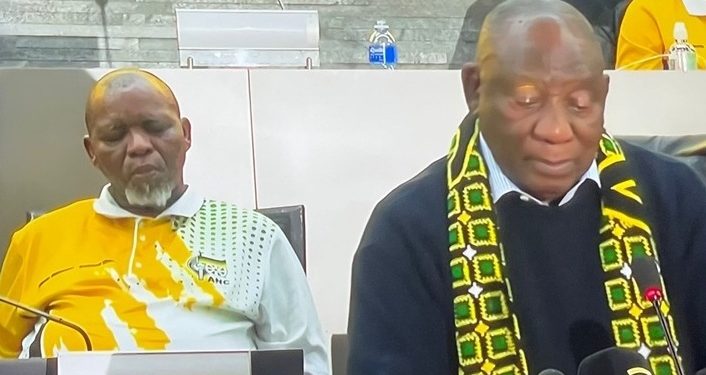 ANC Leader Caught Napping During Crucial Meeting Sparks Public Debate